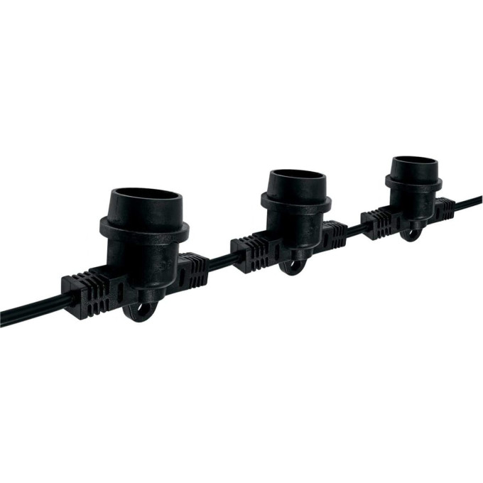 Уличная гирлянда JAZZWAY (1763) Белт-лайт PBL-S40/ L12+1,5 Black E27 (универсальное крепление) IP65 5040564A
